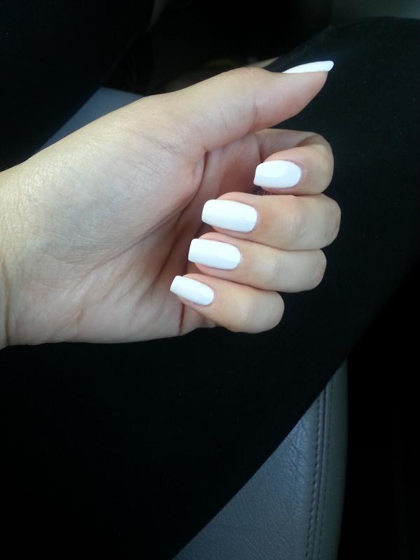 Image result for White nail polish