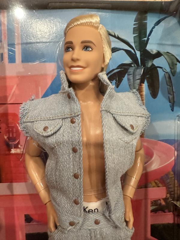 Mattel Barbie The Movie Collectible Ken Doll Wearing Denim Off