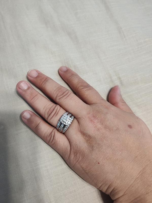 Now + Forever Diamond Engagement Ring 2 ct tw Princess