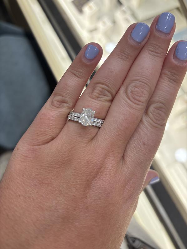 ディープコア Neil Lane Artistry Lab-Grown Diamond Anniversary Band 1/2 ct