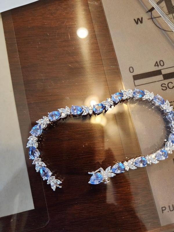Gems of Serenity Multi-Shape Blue & White Lab-Created