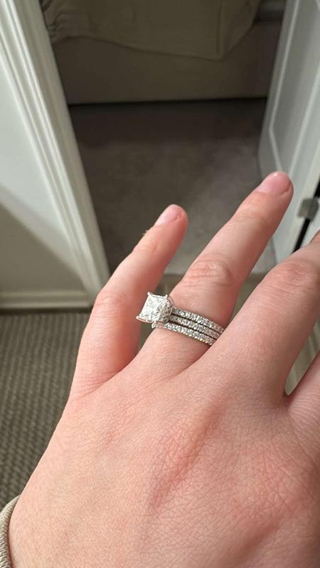 Now + Forever Lab-Grown Diamonds Anniversary Band 1/4 ct tw