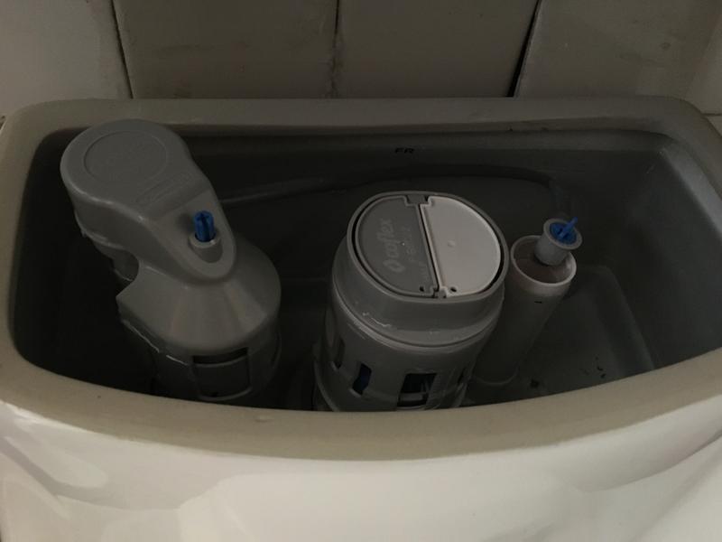 Sanitario zeus blanco 1 pieza 3.8 y 4.8 l en http://www.homedepot ... Tasa de baño ecologica