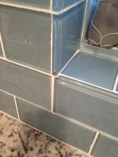 Jeffrey Court Caribbean Water Blue 3 In X 6 In Glossy Glass Wall Tile