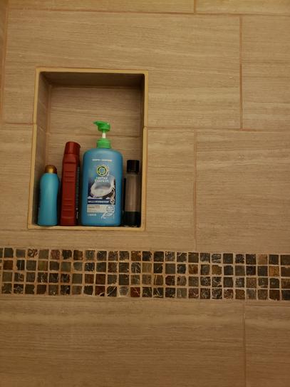 EZ NICHES Recessed Shower Niche - 11" X 16" Medium Rectangular Tile-Ready Shelf For Bathroom