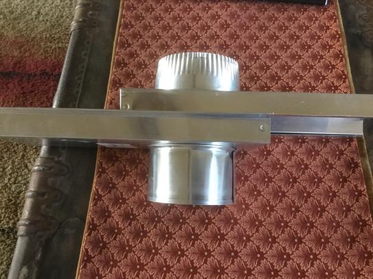 Adjustable Aluminum Periscope Dryer Vent - 0-5in Telescoping Duct For Tight Spaces