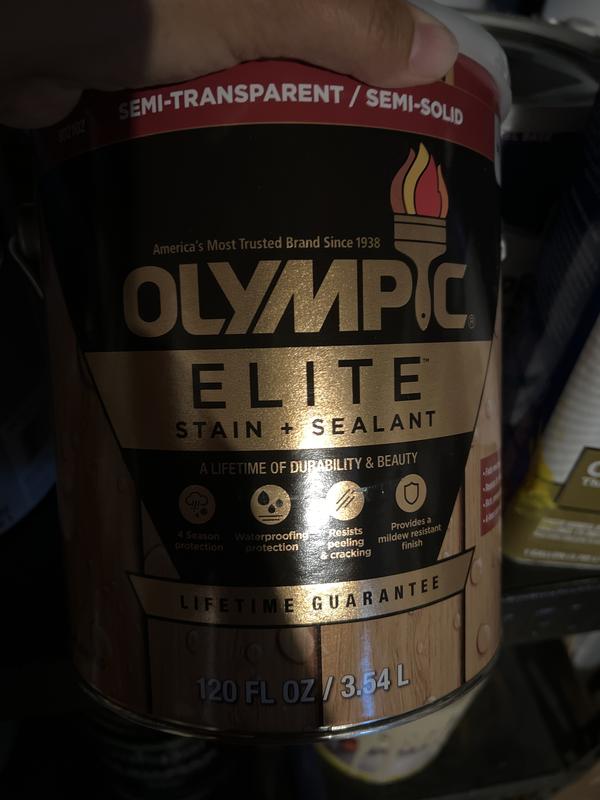 OLYMPIC ELITE Semi-Transparent Low VOC 🇺🇸 - Wood Stain Colors From