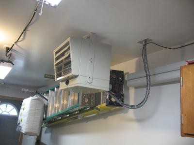 Fahrenheat Ceiling Mount 5 000 Watt Electric Heater 17 065 Btu 240 Volts Single Phase Model Fuh5 4