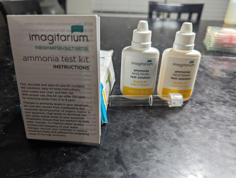 Imagitarium Ammonia Test Kit For Aquariums Fish Tanks