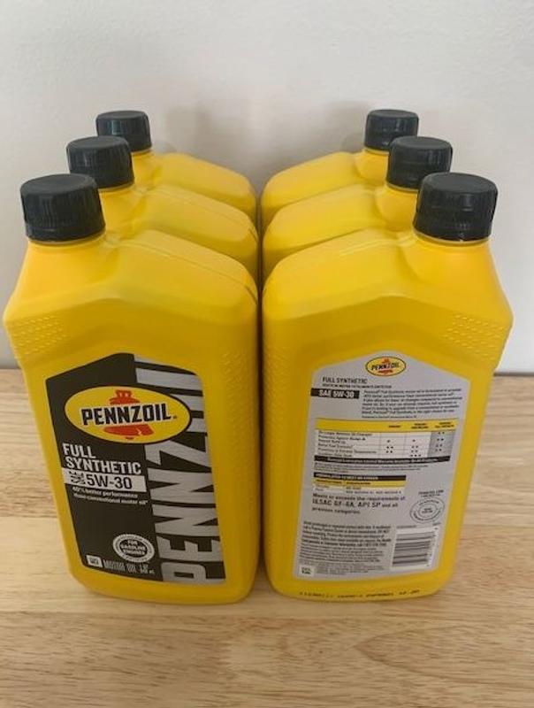 0w20 Full Synthetic Motor Oil Pennzoil Ultra Platinum 58 OFF