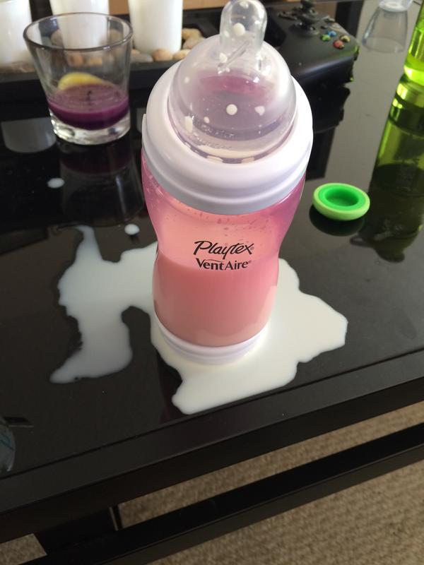 playtex baby bottles leaking