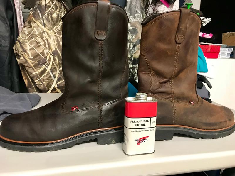 pull on redwing boots