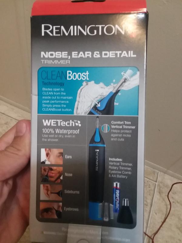 Nose Ear Detail Vertical Rotary Trimmer With Cleanboost