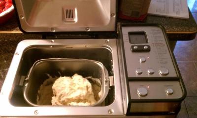 How does a Cuisinart automatic bread maker work?