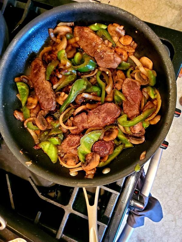 sicilian steak with sauce Tastefully Simple