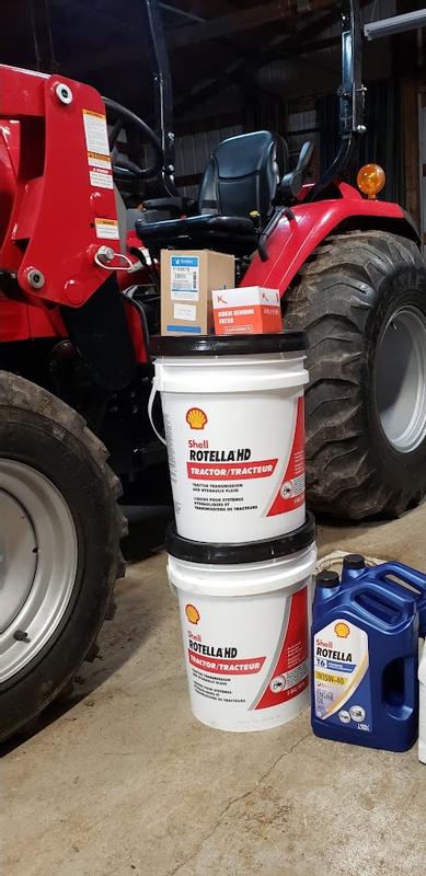 Shell Rotella Gal W Hd Tractor Transmission And Hydraulic Fluid