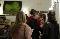 Attendees of the Edenwilde Art Auction take a look at the pieces up for bidding