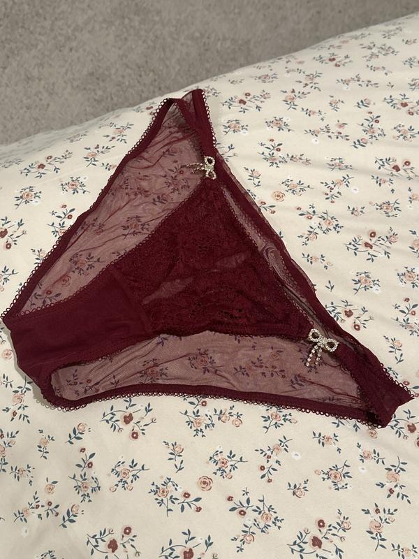 Buy Lace Trim String Bikini Panty Praline Order Panties Online