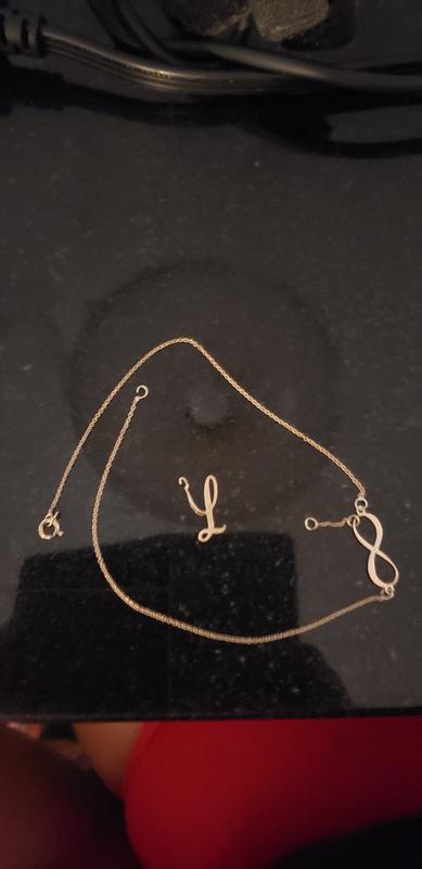 Initial Drop Infinity Anklet (1 Initial)