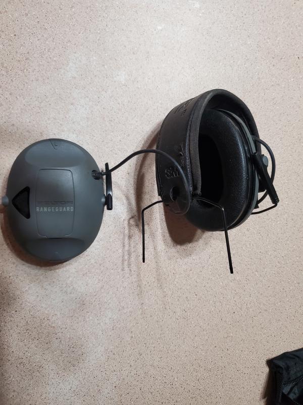 3M Peltor Sport RangeGuard Gray with Black Accents Earmuff RG-OTH