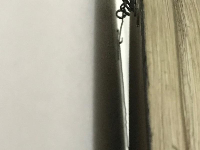 Nice small hook with ultra hold onto wall