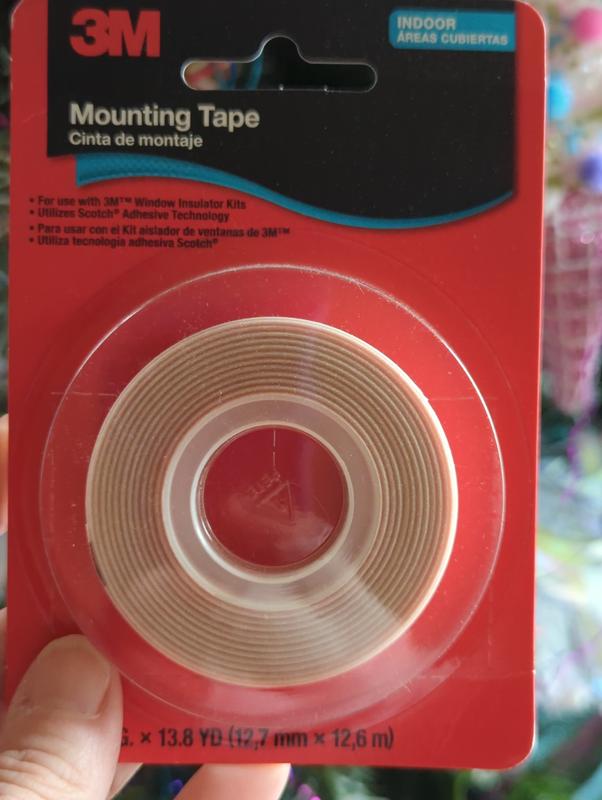 Scotch-Mount Indoor Double-Sided Mounting Tape 0.5-in x 6.5-ft Double-Sided  Tape