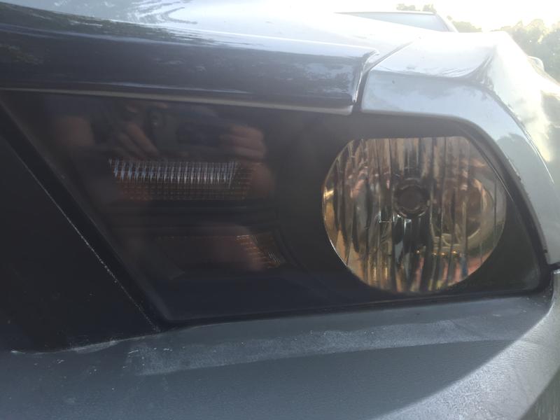 Driver Side Headlight After