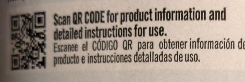 Can label, you know, where instructions should go...