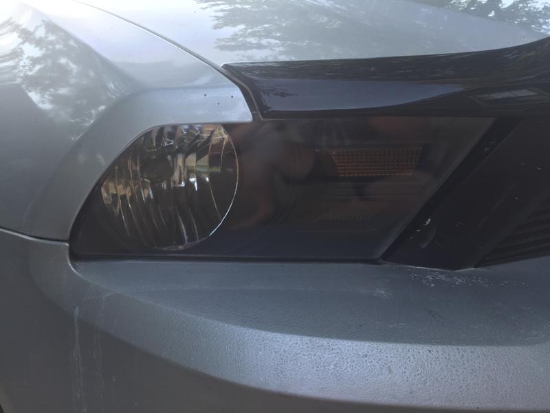 Passenger Side Headlight After