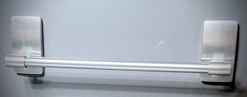 Command™ Bath Satin Nickel Towel Bar BATH51-SN-ESF