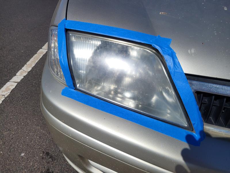 Car Headlight Restoration from 5 Star Valeting Solution