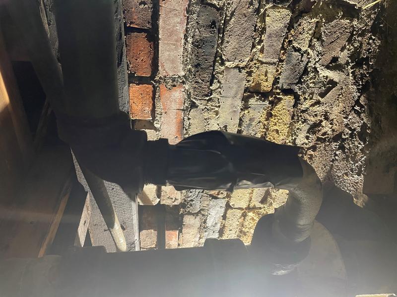 Quick patch before Plumber repair