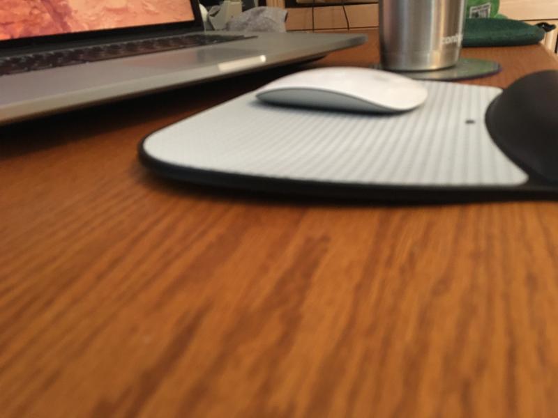 3M™ Mouse Pad with Gel Wrist Rest, MW308DS