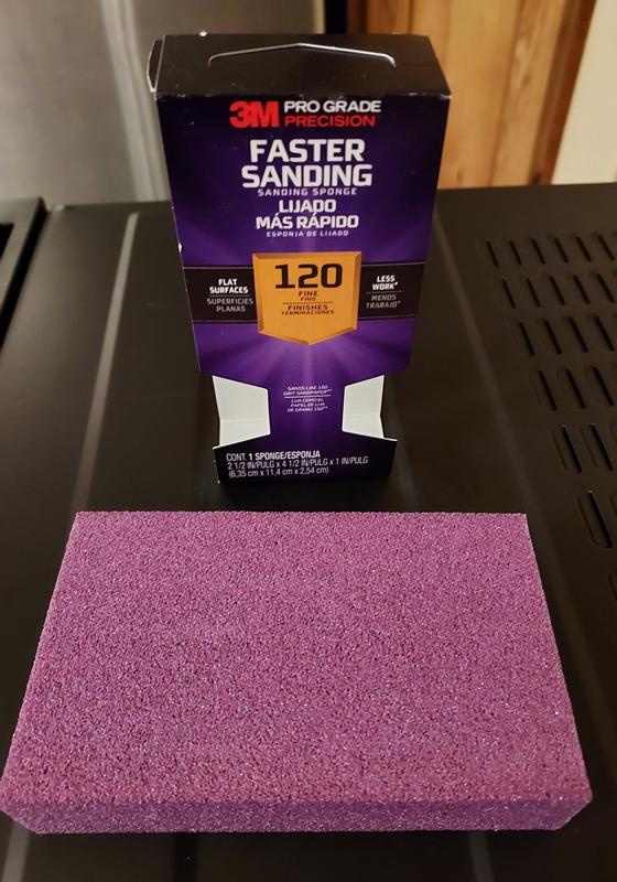 3M Pro Grade Precision Faster Sanding Sanding Block Sponge!