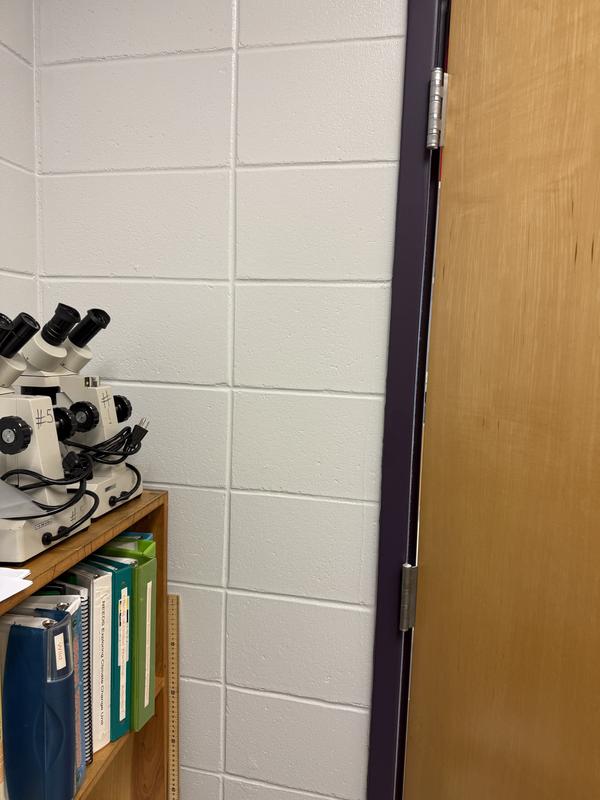 Weird spot behind the door is about to get used!