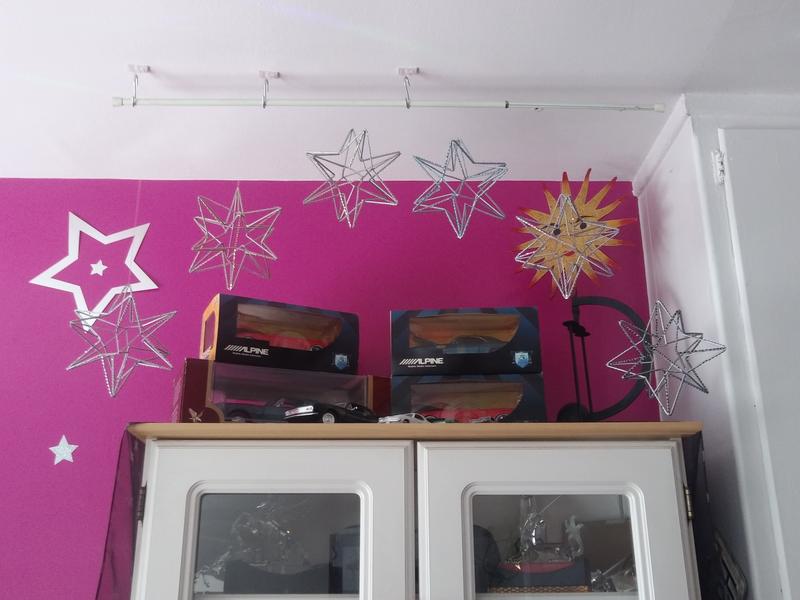 Moravian star "rainbow"