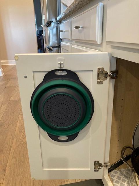 Useful for storing regularly used items.