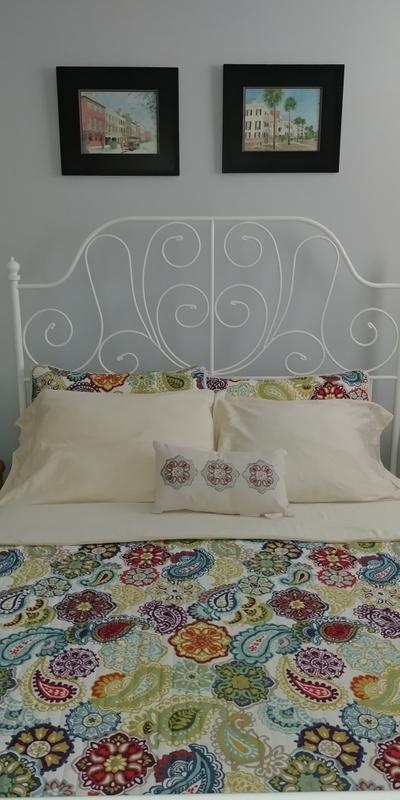 Our completed guest room.
