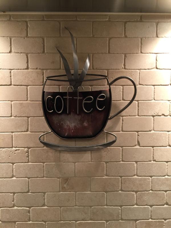 Two hooks on the bottom part worked great