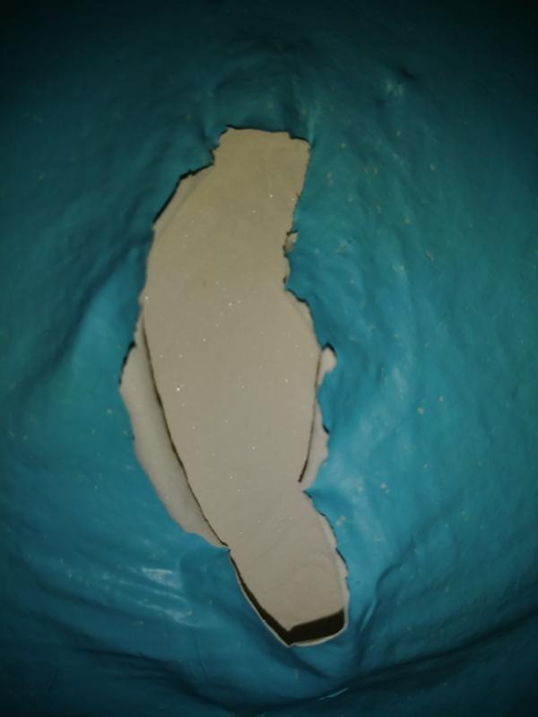 This was after I took the hook off