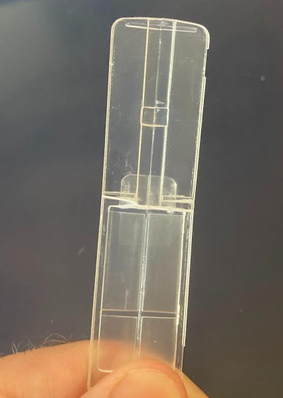 Cracked through the middle