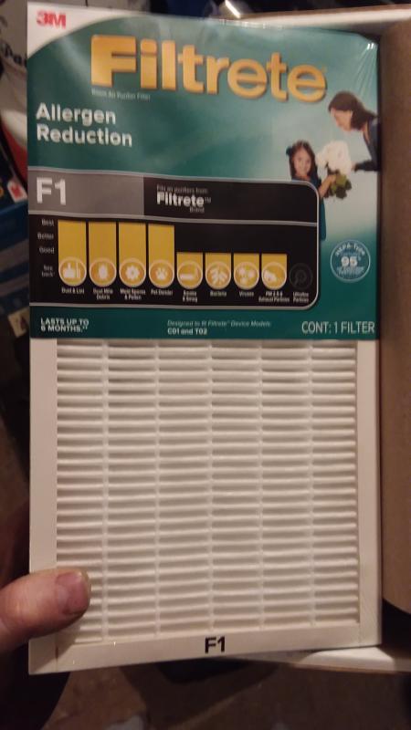 Filtrete on sale filters f1