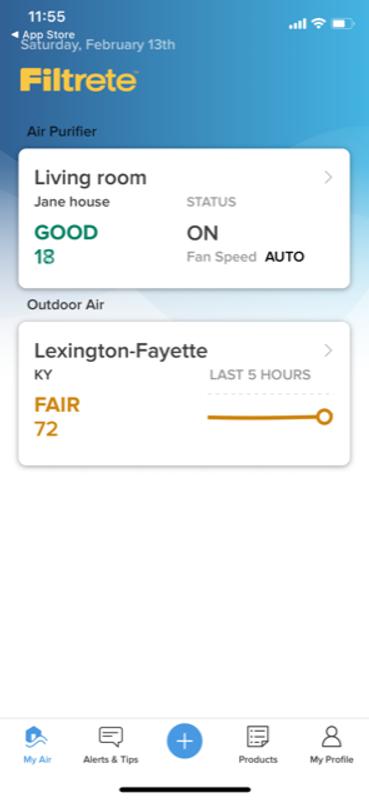 Connecting to the app was a breeze