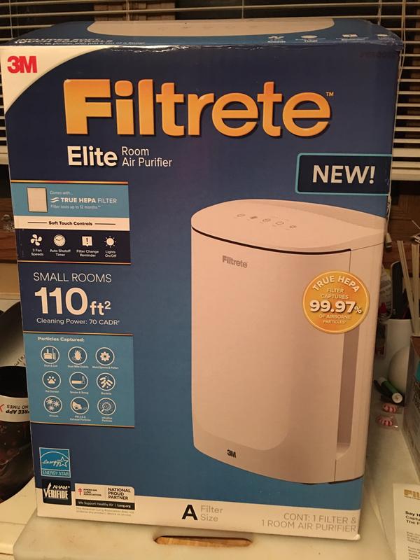 Filtrete™ Room Air Purifier - Small Room – FAP-C01BA-G1, 110 Sq Ft