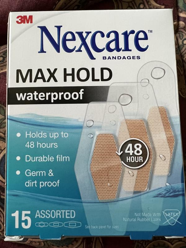 Nexcare Active Waterproof Bandages, Knee and Elbow, 8 Count 