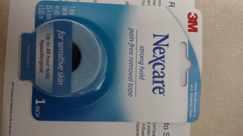Nexcare Sensitive Skin Tape, Blue, 1 In X 4 Yd : Target
