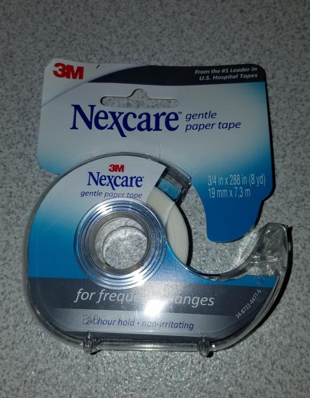 3M Nexcare Gentle Paper Tape with Dispenser