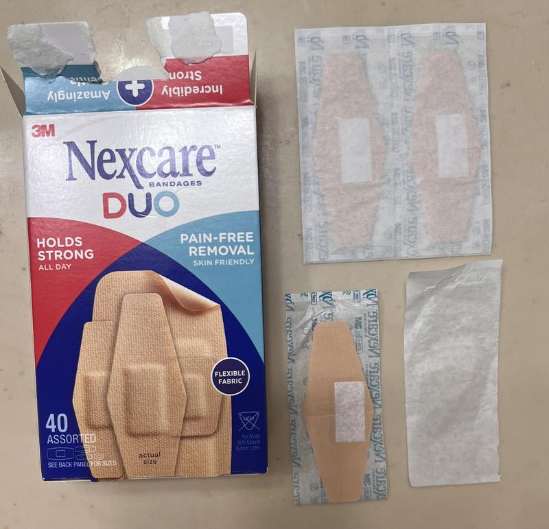 NEXCARE HEAVY DUTY FABRIC BANDAGES - ASSORTED SIZES 40/BOX - First