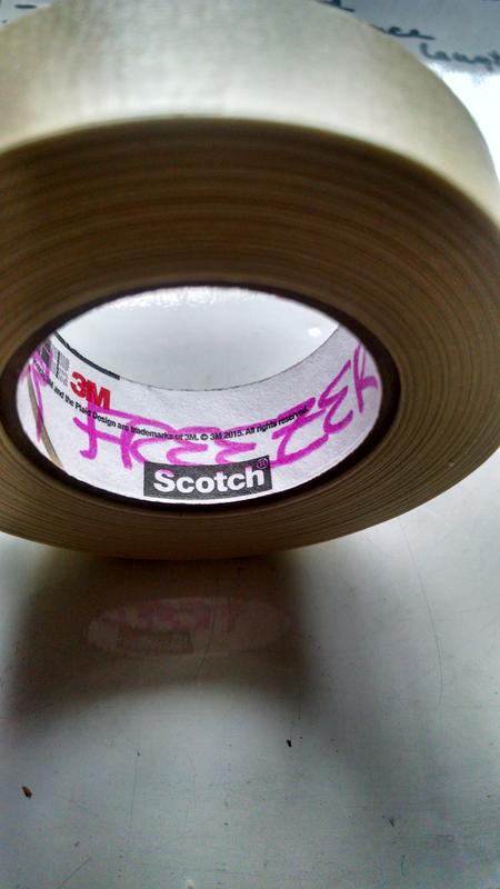 Scotch Freezer Tape, 3/4 in x 1000 in