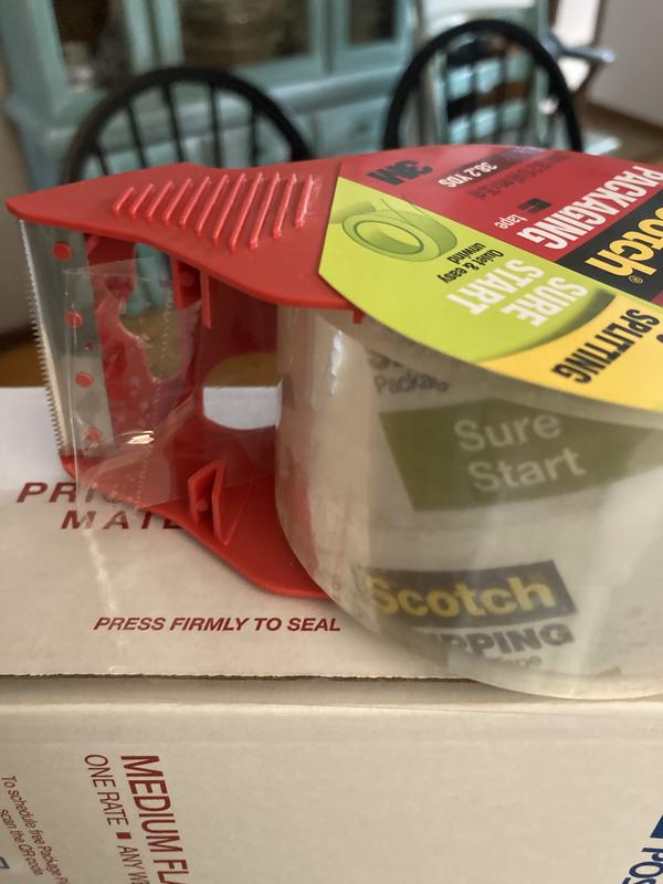 Tape - Scotch® Sure Start Packaging Tape - 6 Rolls/Pkg